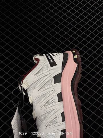 Salomon XA PRO 3D 478676 White Black Pink Burgundy EU 36-45 Trail Shoe Trail Running Sneakers - Unisex (BS-85944)