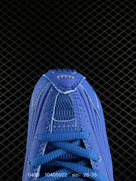 Nike Shox R4 Royal Blue with Metallic Silver Swoosh 28-35 lifestyle