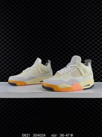 Air Jordan 4 Retro Sierra Red WMNS AIR JORDAN 4 Aj4 Lifestyle (BS-79110)