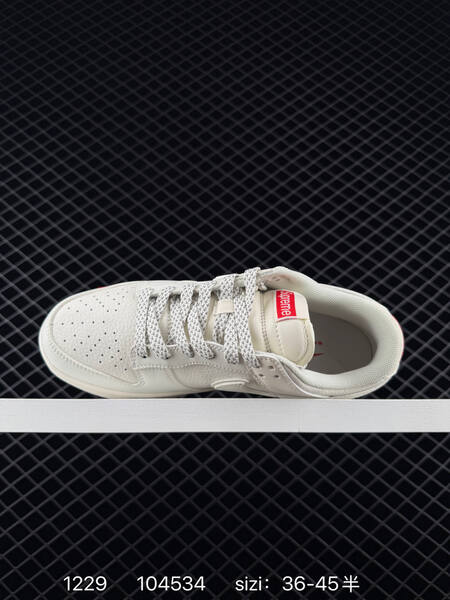 Nike SB Dunk Low Sail White with red accents EU 36-45 5 skate lifestyle