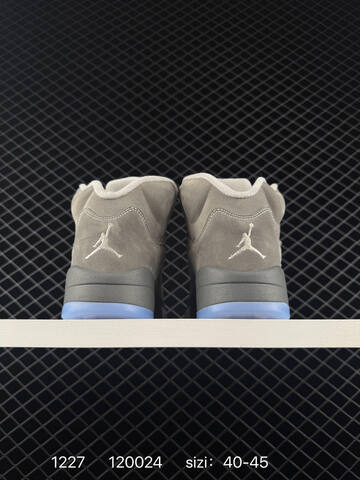 Jordan Air Jordan 5 Retro High Grey White Ice Blue EU 40-45 Basketball Shoe - Men's (BS-79981)
