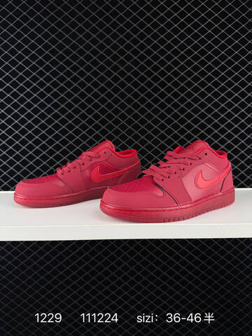 Jordan Air Jordan 1 Low Red EU 36-46 Sneaker - Unisex (BS-79949)
