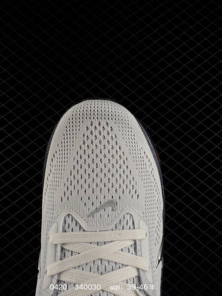 Nike Zoom Pegasus 42 White Metallic Silver Blue Orange Black 39-46 half running lifestyle