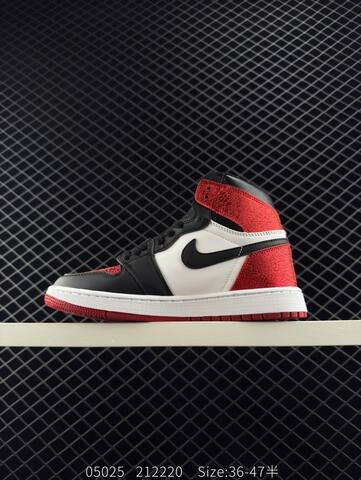 Jordan Air Jordan 1 Retro High OG Black White Red EU 36-47 Basketball Shoe - Unisex (BS-81301)