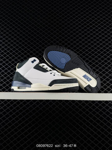 Ma Maniere x Air Jordan 3 Retro Diffused Blue AIR JORDAN 3 Aj3 3 A Lifestyle (BS-78850)
