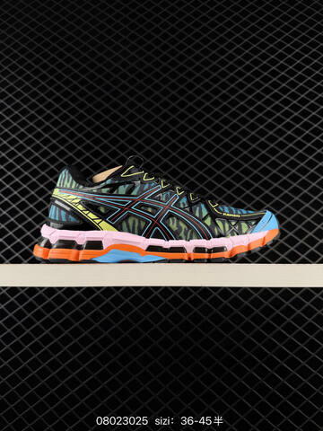 ASICS Gel-Kayano 20 White Navy Blue Red Light Blue EU 36-45 Running Shoe Running Sneakers - Unisex (BS-81657)