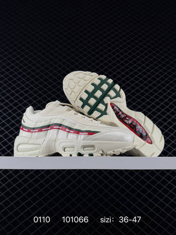 Nike Air Max 95 UNDEFEATED White Green Red EU 36-47 Lifestyle - Unisex (BS-73208)