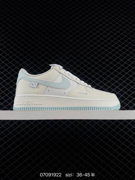 Nike Air Force 1 07 off white black light blue burgundy EU 36-45 casual