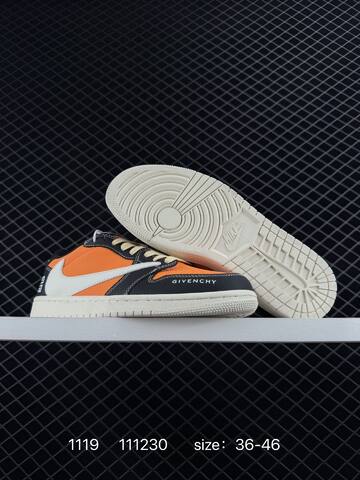 Jordan Air Jordan 1 Low Travis Scott DIY Sail Blue White EU 36-46 Sneaker - Unisex (BS-80231)