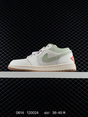 Nike Air Jordan 1 Low AIR JORDAN II0569-100 ID 120024 Size 36 45B Lifestyle - Women's (BS-79134)