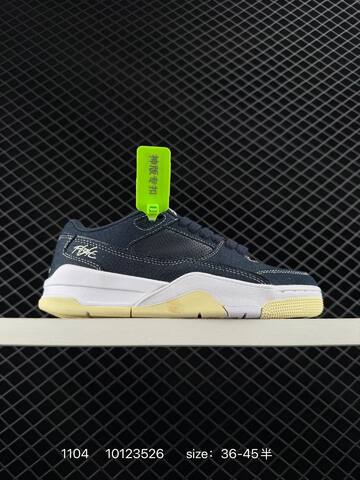 Air Jordan 4 Retro Flight Court AIR JORDAN 4 Aj4 Lifestyle (BS-80353)