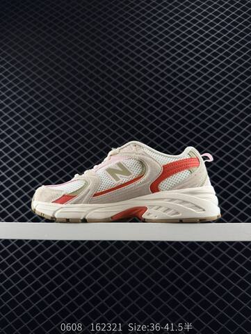 New Balance 530 Beige White Pink Orange EU 36-41 5 Sneaker - Unisex (BS-83331)