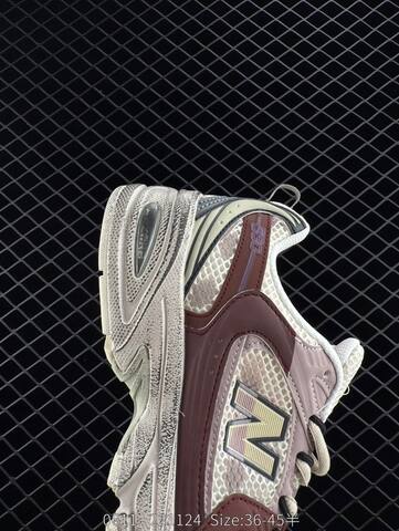 New Balance 530 Burgundy Beige Pink Off White EU 36-45 Sneaker - Unisex (BS-83314)