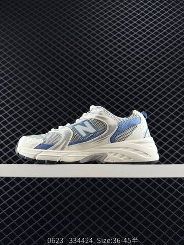 New Balance 530 Off White Silver Blue Black EU 36-45 Sneaker - Unisex (BS-83256)