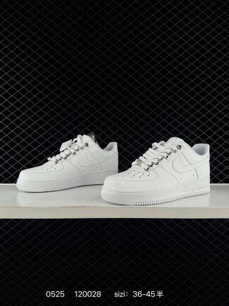 Nike Air Force 1 07 white silver EU 36-45 lifestyle