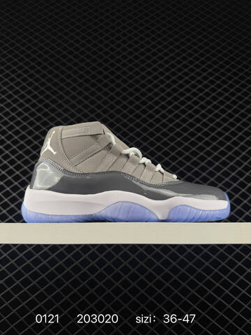 Jordan Air Jordan 11 Retro White Navy Blue Light Blue EU 36-47 Basketball Shoe - Unisex (BS-79801)