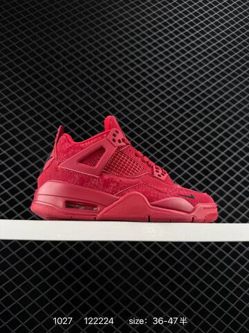 Jordan Air Jordan 4 Nigel Sylvester Bike Air Red Black White EU 36-47 Basketball Shoe - Unisex (BS-80422)