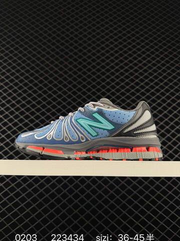 New Balance 1890 U189071H Blue Grey Teal Orange EU 36-45 Running Shoe - Unisex (BS-82341)