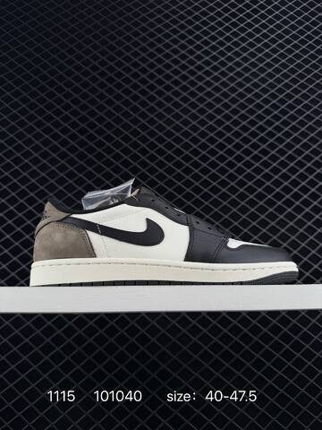 Jordan Air Jordan 1 Low Mocha Black Sail EU 40-47 5 Sneaker - Men's (BS-80269)