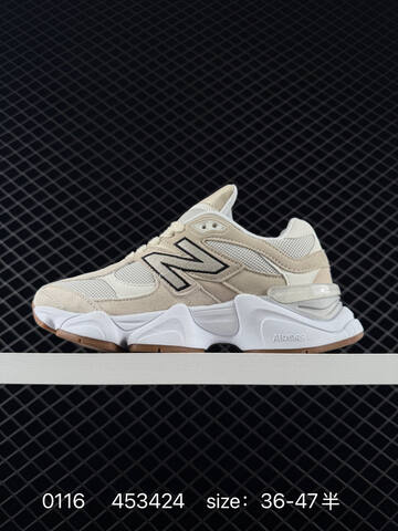 New Balance 9060 ABZORB Beige White Brown Black EU 36-47 Sneaker - Unisex (BS-82387)