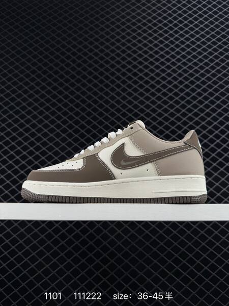 Nike Air Force 1 07 Low beige brown cream 36-45 5 lifestyle