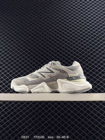 New Balance 9060 Grey Off White EU 36-46 Sneaker - Unisex (BS-82889)