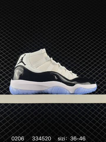 Jordan Air Jordan 11 Retro Space Jam White Black Light Blue EU 36-46 Basketball Shoe - Unisex (BS-79713)
