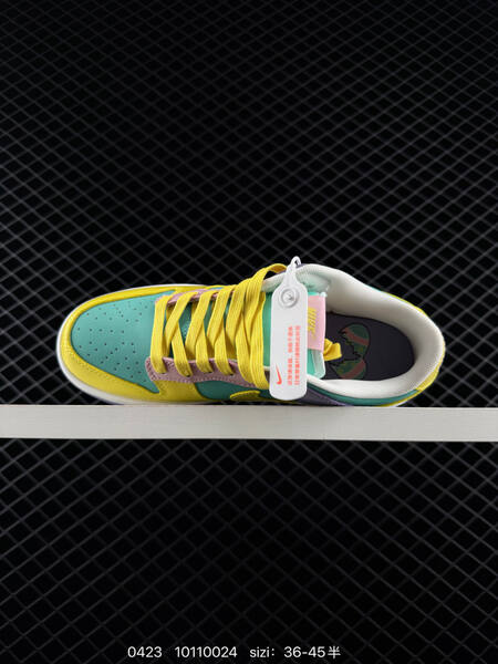 Nike Dunk Low Multi-color patent leather yellow teal purple pink Light pink EU 36-45 lifestyle