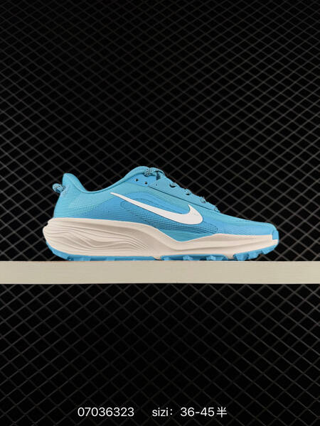 Nike REACTX PEGASUS TRAIL 6 black light blue off white light gray white EU 36-45