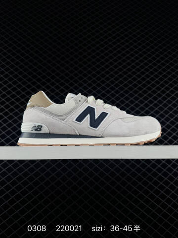 New Balance 574 Navy Grey White Off White Dark Green Gum EU 36-45 Sneaker - Unisex (BS-82327)