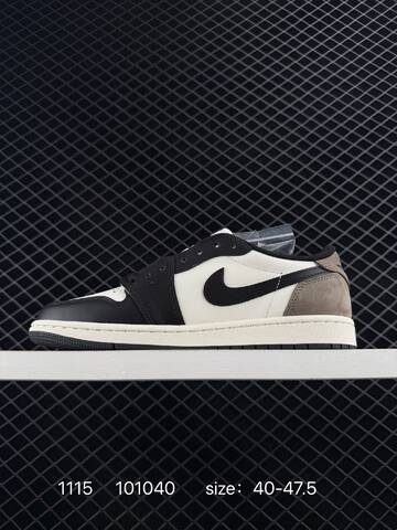Jordan Air Jordan 1 Low Mocha Black Sail EU 40-47 5 Sneaker - Men's (BS-80269)