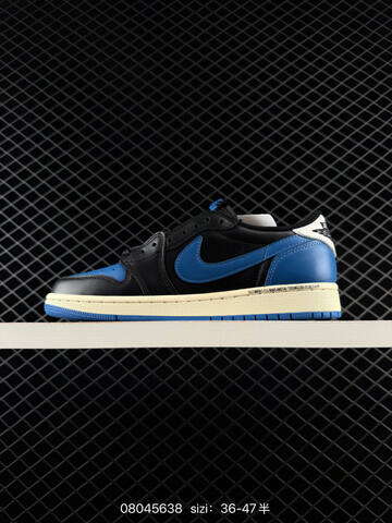 Fragment Design Travis Scott x Air Jordan 1 AIR JORDAN 1 TS DM7866-104 Lifestyle (BS-78875)