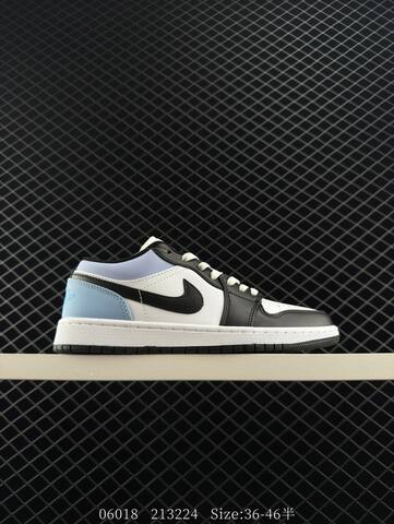 Jordan Air Jordan 1 Low White Light Grey Brown Gum EU 36-46 Sneaker - Unisex (BS-81185)
