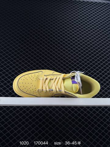Jordan Air Jordan 1 Low Yellow Purple EU 36-45 Sneaker - Unisex (BS-80472)