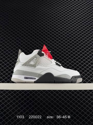 Air Jordan 4 Retro GS Linen AIR JORDAN 36 36 5 37 5 38 38 5 39 40 40 5 41 42 Lifestyle - Unisex (BS-80361)