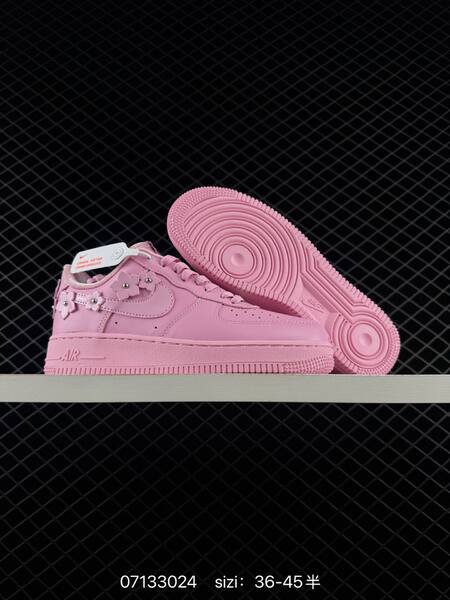 Nike Air Force 1 07 white pink silver EU 36-45 lifestyle