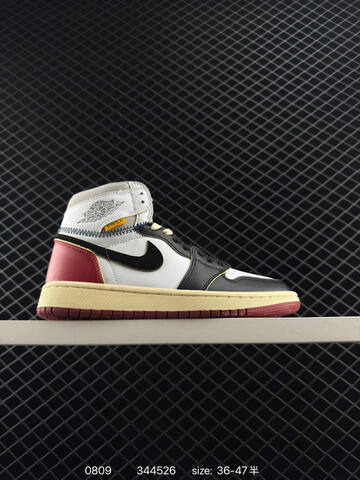 Jordan Air Jordan 1 Retro High OG White Navy Red Cream Black EU 36-47 Basketball Shoe - Unisex (BS-80944)