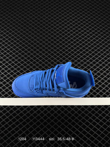 Jordan Air Jordan 4 HF4340-500 Royal Blue White EU 35 5-48 Basketball Shoe - Unisex (BS-80110)