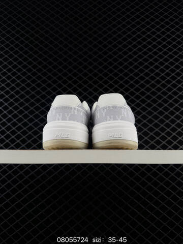 MLB CHUNKY LINER EMBO MONOGRAM ASXM056 White Light Grey 35-45 Sneaker Casual Sneakers - Unisex