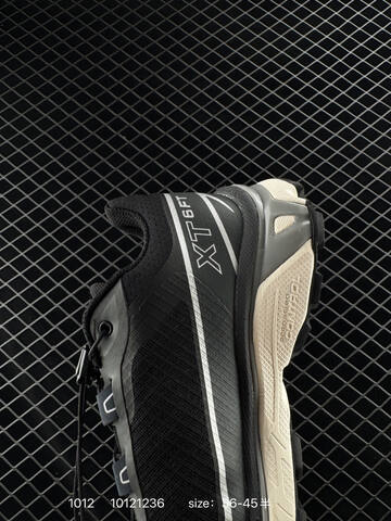 Salomon XT 6 FT Black Grey Off White EU 36-45 Trail Shoe Trail Running Sneakers - Unisex (BS-85962)