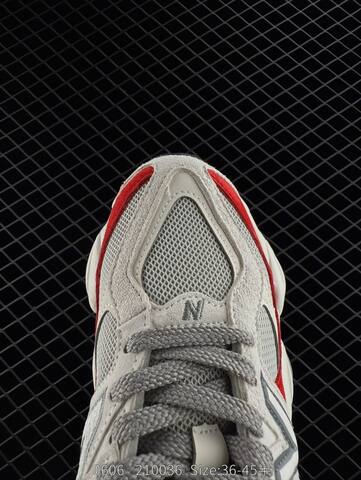 New Balance 9060 Off White Grey Red Black EU 36-45 Sneaker - Unisex (BS-83349)