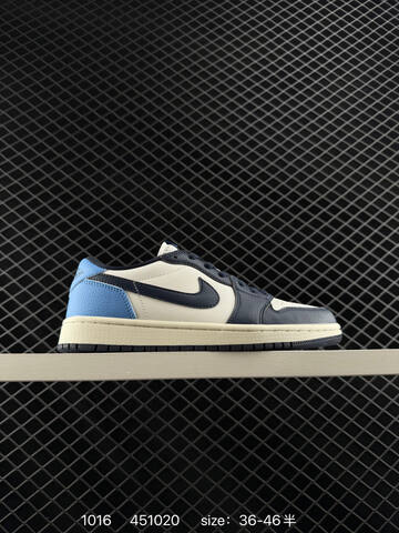Jordan Air Jordan 1 Retro Low OG CZ0790-012 White Navy Red Sail EU 36-46 Sneaker - Unisex (BS-80511)