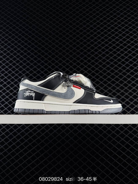 Nike SB Dunk Low light grey off white black EU 36-45 skate