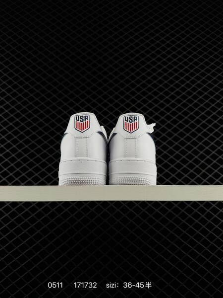 Nike Air Force 1 07 LV8 white navy blue red EU 36-45 lifestyle