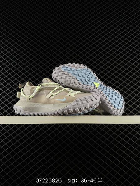 Nike ACG Mountain Fly Low GTX SE brown khaki white blue EU 36-46 trail