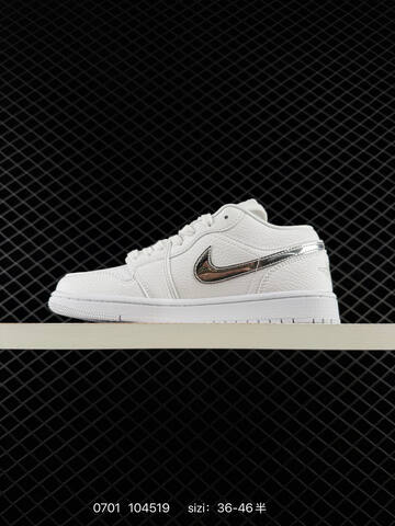 Air Jordan 1 Low Metallic Gold AIR JORDAN 1 Aj1 Lifestyle (BS-79054)