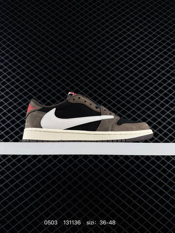 Travis Scott x Air Jordan 1 Low OG Canary Yellow 7 0 AIR JORDAN 1 Aj1 Lifestyle (BS-79356)