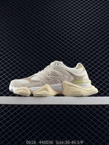New Balance 9060 Beige Off White Cream Light Tan EU 36-46 5 Sneaker - Unisex (BS-83279)