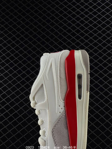 Jordan Air Jordan 4 Retro White Grey Red Cream EU 36-46 Basketball Shoe - Unisex (BS-80649)