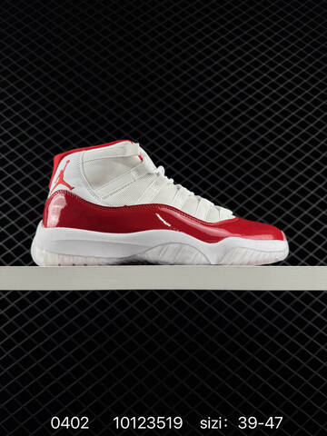 Jordan Air Jordan 11 Retro Black White Red EU 39-47 Basketball Shoe - Unisex (BS-79560)